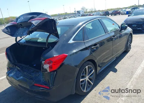 2024 Honda Civic Touring z USA, uszkodzony, nr VIN 2HGFE1F9XRH324588